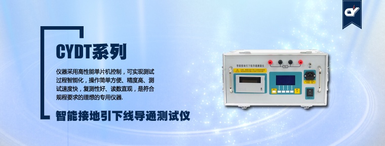 CYDT系列 智能接地引下線導(dǎo)通測試儀